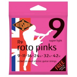 Rotosound Roto Pinks Super Light 9 11 16 24 32 42