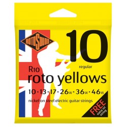 Rotosound Roto Yellow Regular 10 13 17 26 36 46