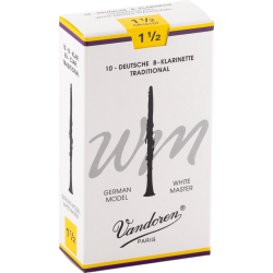 Anches clarinette Sib White Master Traditional force 1,5