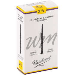 Anches clarinette Sib White Master Traditional force 2,5