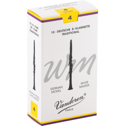 Anches clarinette Sib White Master Traditional force 4