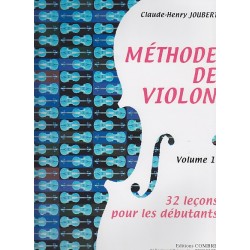 Méthode de violon Vol.1 - 32 leçons débutants - JOUBERT Claude-Henry