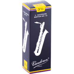 Anches saxophone baryton Traditionnelles force 3,5