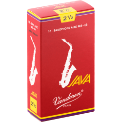Anches saxophone alto Java Red force 2,5