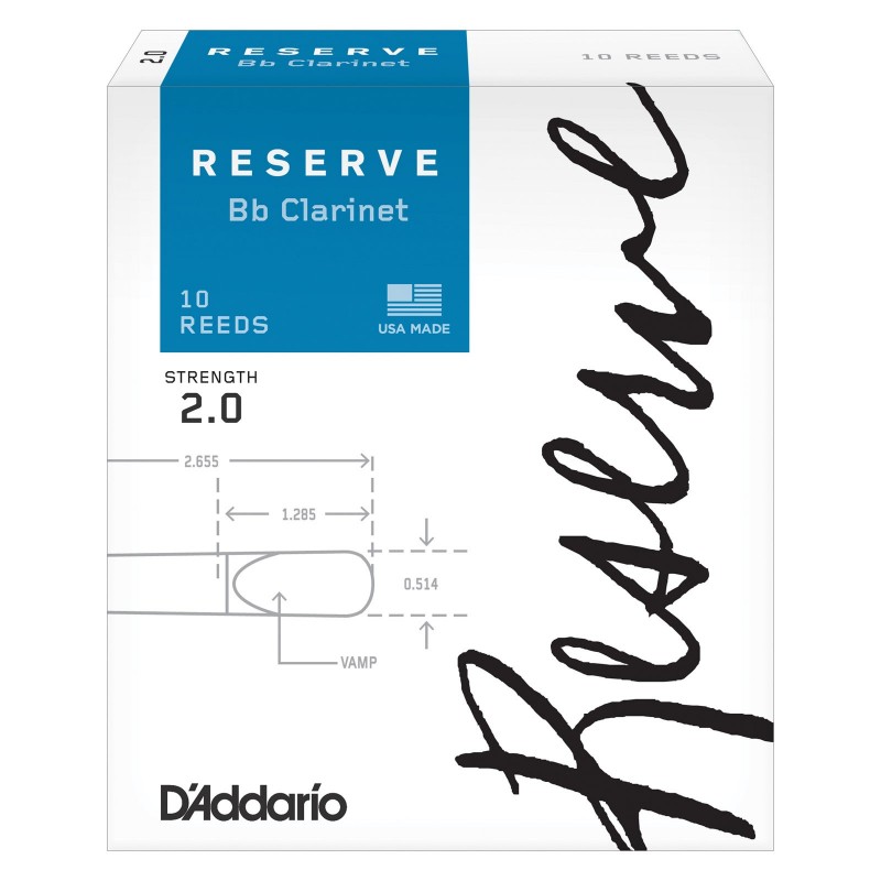 D'Addario Reserve Sib Clarinette Force 2