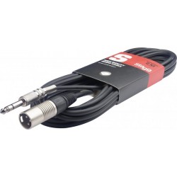 STAGG 6M CABLE AUDIO JCKm ST-XLRm