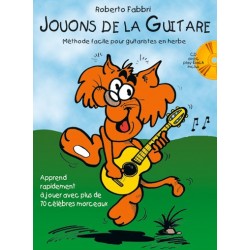 Jouons de la guitare - cd inclus de Roberto fabbri