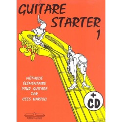 Guitare starter 1 - cd inclus de cees hartog ed Hal Leonard