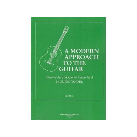 A MODERN APPROACH TO THE GUITAR VOL 2 DE GUIDO TOPPER