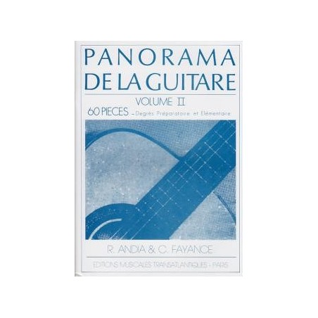 panorama de la guitare vol 2 de P.Andia et C.Fayance