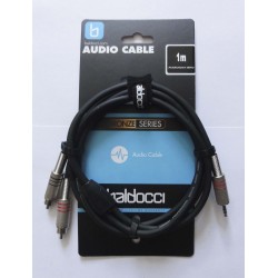 Baldocci Câble 2x RCA / 1x Mini Jack - 1m