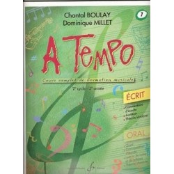 A TEMPO ECRIT VOL 7 ed billaudot