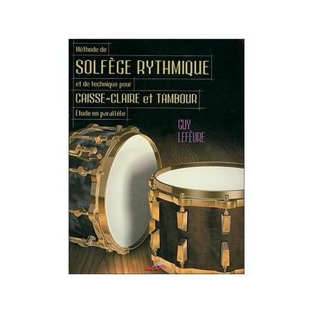 Méthode de solfège rythmique de guy lefèvre ed musicom