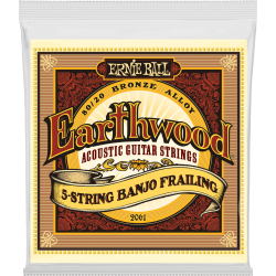Earthwood 80/20 bronze banjo frailing 10-24