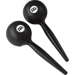 Meinl Maracas ronds plastique noir