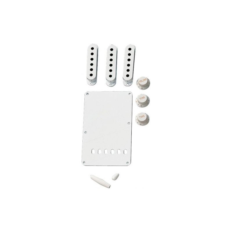 Fender Strat Accessory Kit White