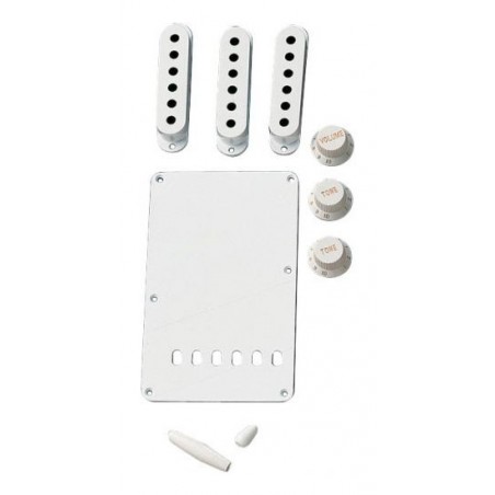 Fender Strat Accessory Kit White
